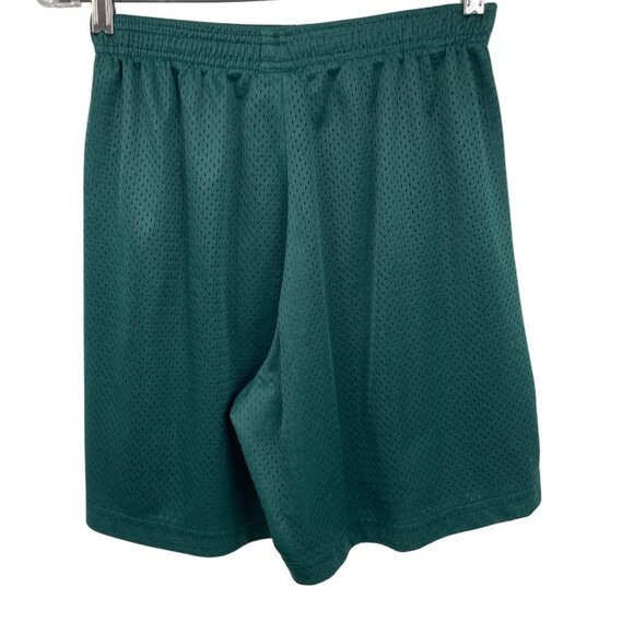 Vintage Pro Spirit Mens Size XL Green Athletic Shorts Drawstring Elastic Waist - Picture 2 of 5
